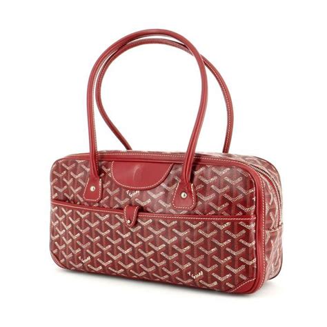 Bolsos de mano Goyard Rojo de en Lona 